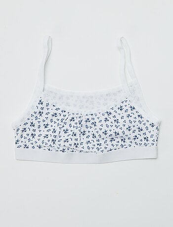 Jersey top met smalle bandjes - Setje van 2