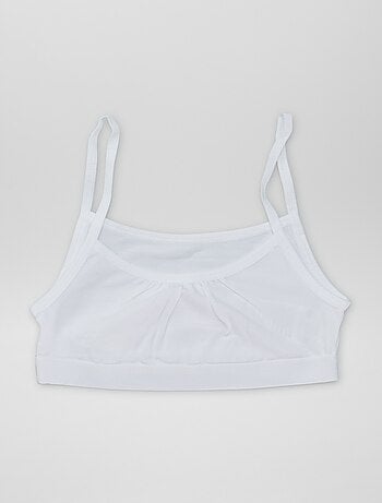 Jersey top met smalle bandjes - Setje van 2