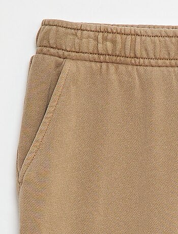 Joggingbroek van dunne fleece met zakken