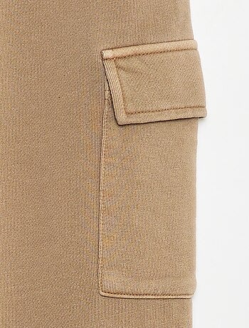 Joggingbroek van dunne fleece met zakken
