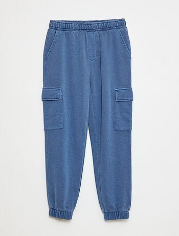 Joggingbroek van dunne fleece met zakken