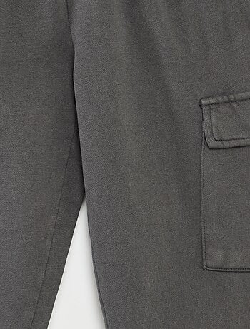 Joggingbroek van dunne fleece met zakken