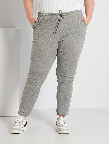 Broek dames grote maten | dames grijs | Kiabi