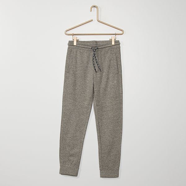 Joggingbroek voor volslanke kinderen Kinderkleding jongens - GRIJS - Kiabi  - 7,00€