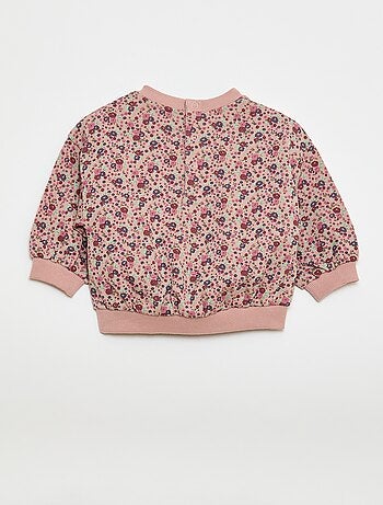 Joggingpak van sweatstof + legging - 2-delig