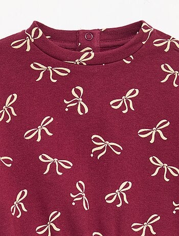 Joggingpak van sweatstof + legging - 2-delig