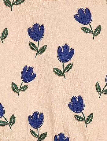 Joggingpak van sweatstof + legging - 2-delig