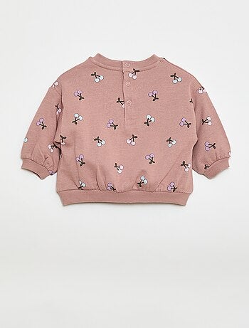 Joggingpak van sweatstof + legging - 2-delig