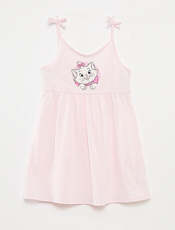 Jurk met bandjes met strikjes 'Disney'