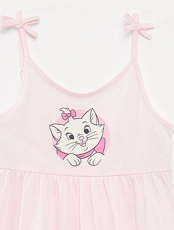Jurk met bandjes met strikjes 'Disney'