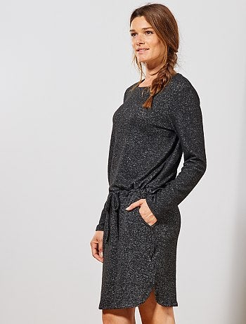 Jurk van zacht tricot - Kiabi