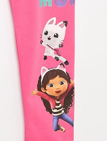 Katoenen legging met 'Gabby's Poppenhuis'-print