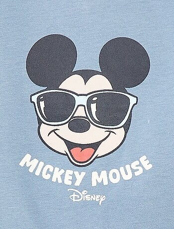 Katoenen mouwloze top met print 'Disney'