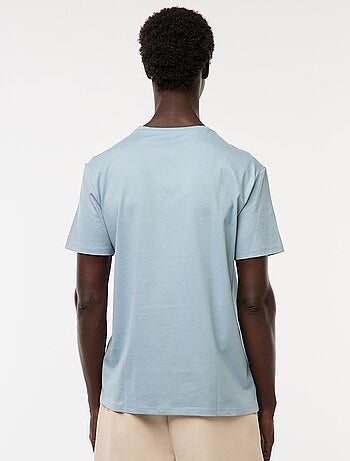 Katoenen T-shirt met ronde hals