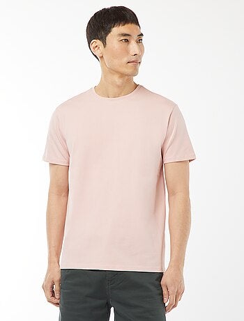 Katoenen T-shirt met ronde hals