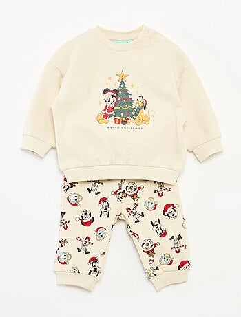 Disney 'Stitch' kerstpyjamaset van katoen
