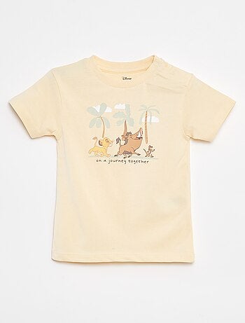 Korte pyjama met De Leeuwenkoning-print - 2-delig