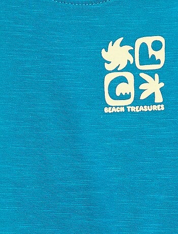 Korte pyjama met singlet + short - 2-delig