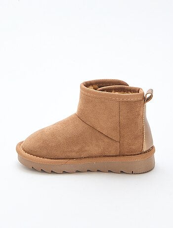 Laarsjes van nubuck in Zweedse stijl