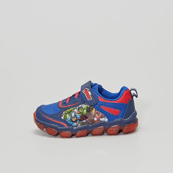 Lage sneakers 'Avengers' Kinderkleding jongens - BLAUW - Kiabi - 13,50€