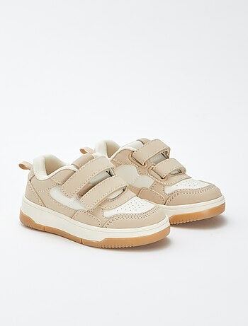 Lage sneakers met klittenband in skatemodel