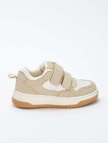 Lage sneakers met klittenband in skatemodel