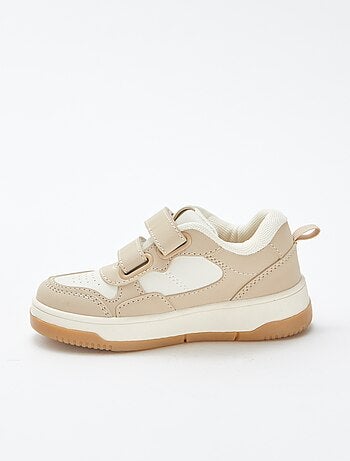 Lage sneakers met klittenband in skatemodel