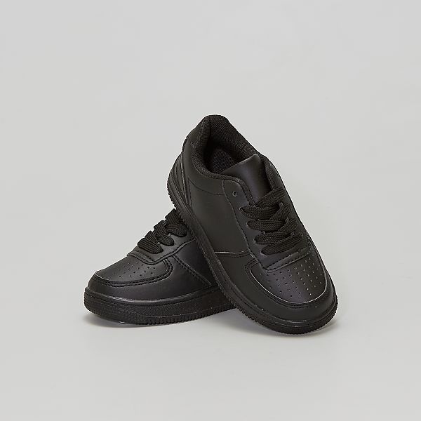 Lage sneakers Kinderkleding meisjes - zwart - Kiabi - 17,00€
