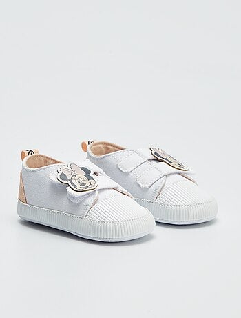 Lage stoffen 'Disney'-sneakers met klittenbanden | 'Mickey'