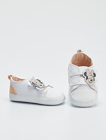 Lage stoffen 'Disney'-sneakers met klittenbanden | 'Mickey'