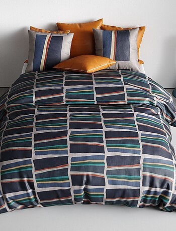 Lakenset met asymmetrische print - Voor 2-persoonsbed