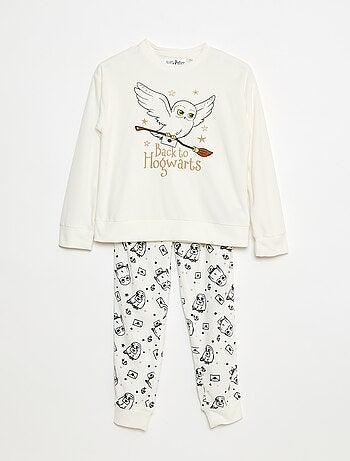 Lange fleece pyjama 'Harry Potter' - 2-delig