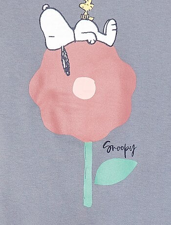 Lange pyjama met 'Snoopy'-print - 2-delig