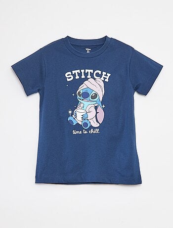 Lange pyjama met Stitch-print - 2-delig