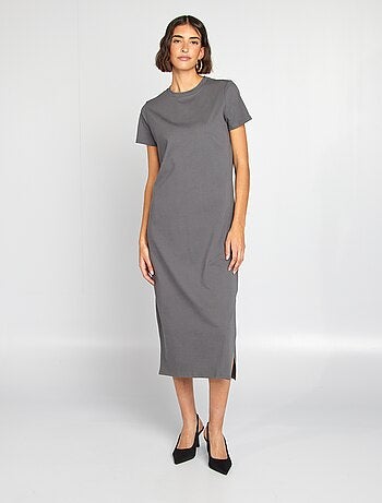 Lange T-shirtjurk