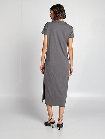Lange T-shirtjurk