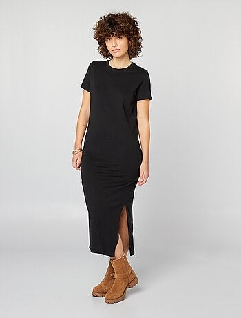 Lange T-shirtjurk