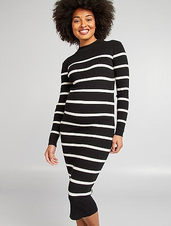 Lange zwangerschapsjurk