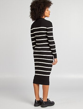 Lange zwangerschapsjurk