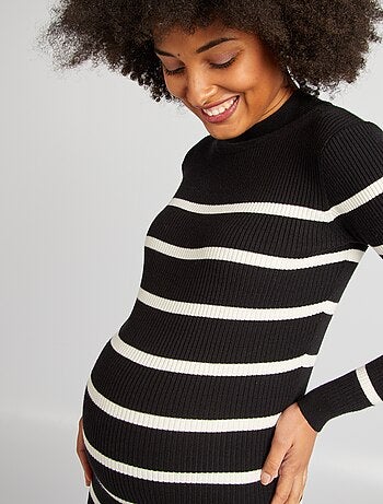 Lange zwangerschapsjurk