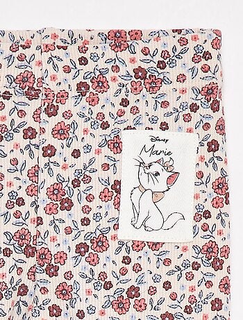Legging van ribstof met 'Minnie'-print