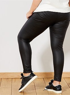 Legging van synthetisch leer - Kiabi