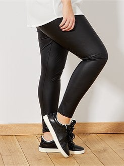 Legging van synthetisch leer - Kiabi