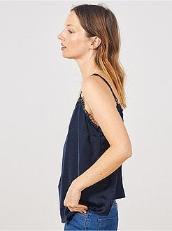 Lingerietopje met kant - Kiabi