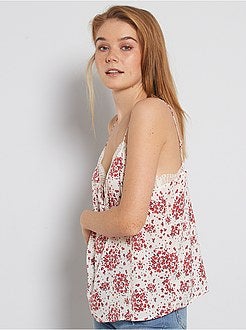 Lingerietopje met kant - Kiabi