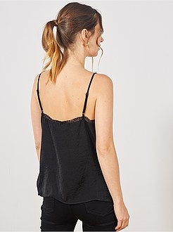 Lingerietopje met kant - Kiabi