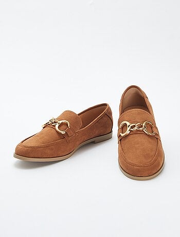 Loafers in bootschoenstijl van suèdine
