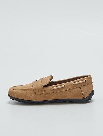 Loafers van suèdine