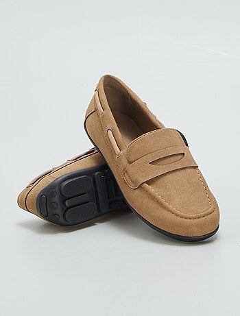 Loafers van suèdine
