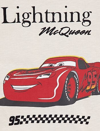 Loose-fit T-shirt met Cars-print